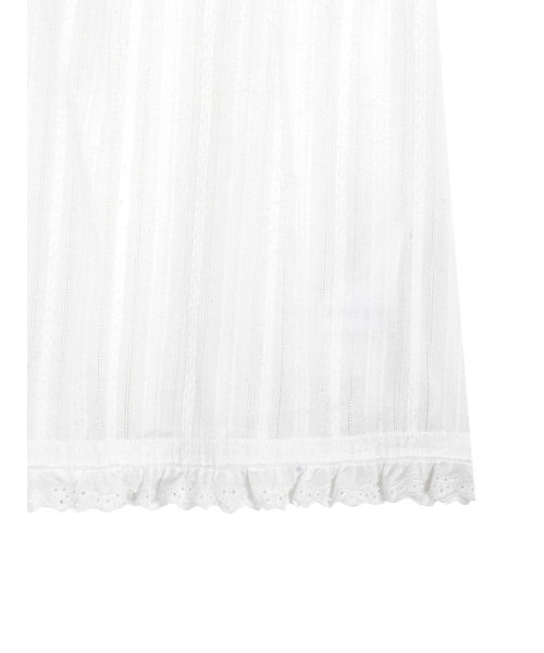 TUOMIO（トゥオミオ）の「PUFF SLEEVES RIBBON BLOUSE [WHITE]（シャツ/ブラウス・レディース・その他・1/2）」の5枚目の写真
