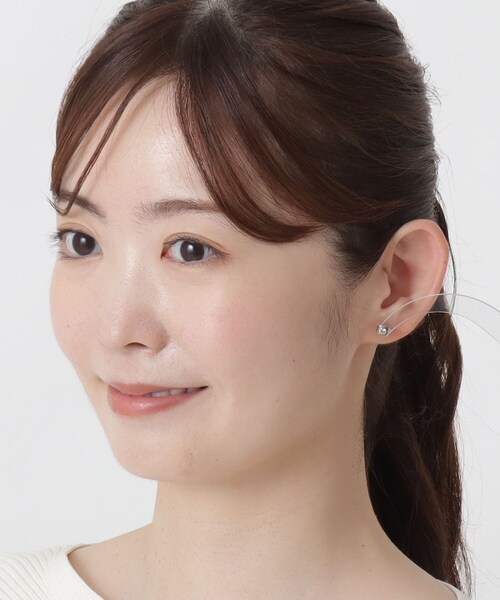 ITS'DEMO(イッツデモ)の「メタルツイスト&カラー切り替えセットピアス(ピアス(両耳用)・レディース・ピンクゴールド/ゴールド・00)」の9枚目の写真