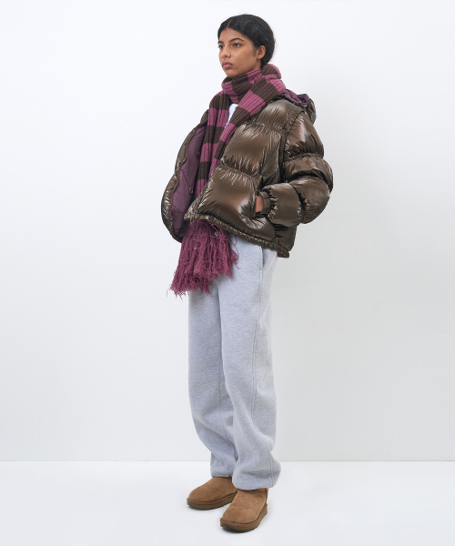 PARTIMENTO WOMEN(パルティメントウィメン)の「3Mシンサレート 2WAYリバーシブルフードパーカー_ブラウン(ダウンジャケット/コート・レディース・その他・ONE SIZE)」の2枚目の写真