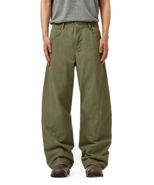 DECET(デケト)の「エンジニアードパンツ DCPT077Khaki(その他パンツ・メンズ・その他・34/32/30/26/28)」の2枚目の写真