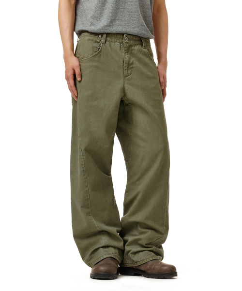 DECET(デケト)の「エンジニアードパンツ DCPT077Khaki(その他パンツ・メンズ・その他・34/32/30/26/28)」の3枚目の写真
