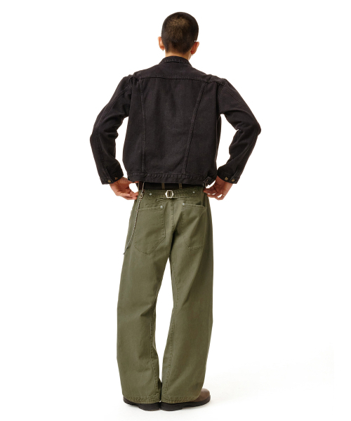DECET(デケト)の「エンジニアードパンツ DCPT077Khaki(その他パンツ・メンズ・その他・34/32/30/26/28)」の9枚目の写真