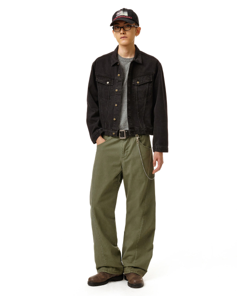 DECET(デケト)の「エンジニアードパンツ DCPT077Khaki(その他パンツ・メンズ・その他・34/32/30/26/28)」の10枚目の写真