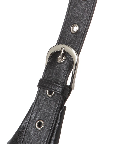 LAKOLE(ラコレ)の「ギャザーポケットショルダーBAG / 1084889(ショルダーバッグ・レディース・ブラック/ダークブラウン/ベージュ・FREE)」の7枚目の写真