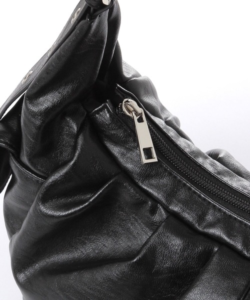 LAKOLE(ラコレ)の「ギャザーポケットショルダーBAG / 1084889(ショルダーバッグ・レディース・ブラック/ダークブラウン/ベージュ・FREE)」の8枚目の写真
