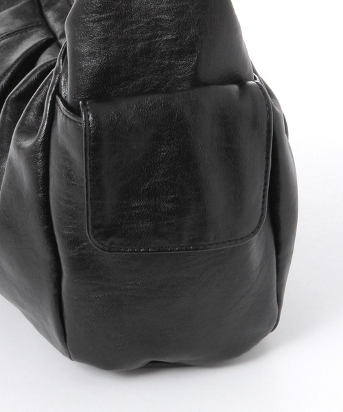 LAKOLE(ラコレ)の「ギャザーポケットショルダーBAG / 1084889(ショルダーバッグ・レディース・ブラック/ダークブラウン/ベージュ・FREE)」の11枚目の写真
