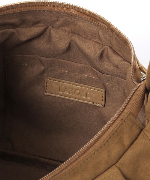 LAKOLE(ラコレ)の「ギャザーポケットショルダーBAG / 1084889(ショルダーバッグ・レディース・ブラック/ダークブラウン/ベージュ・FREE)」の16枚目の写真