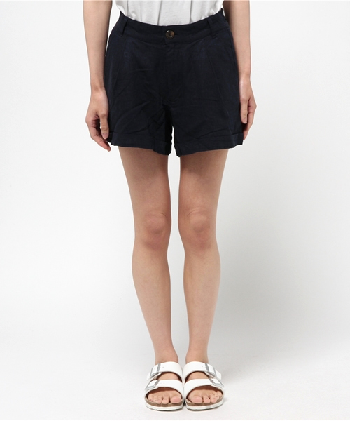 VENCEEXCHANGE（ヴァンスエクスチェンジ）の「レーヨン麻ショートパンツ（その他パンツ・レディース・ダークグリーン/ブルー/ブラウン・MEDIUM/SMALL）」の11枚目の写真