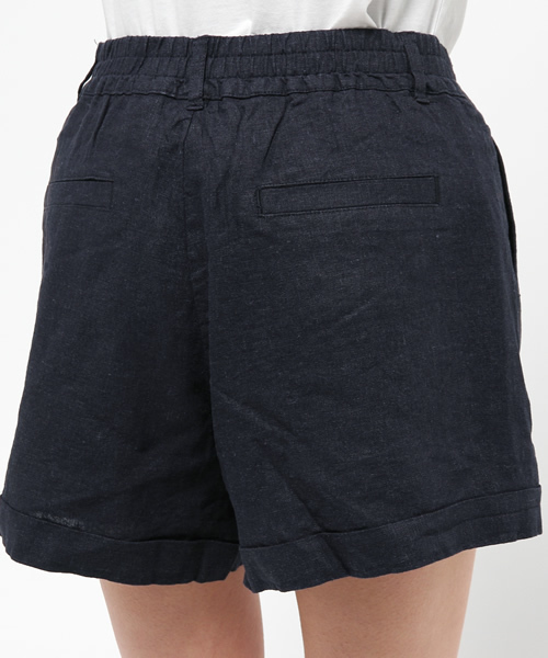 VENCEEXCHANGE（ヴァンスエクスチェンジ）の「レーヨン麻ショートパンツ（その他パンツ・レディース・ダークグリーン/ブルー/ブラウン・MEDIUM/SMALL）」の6枚目の写真
