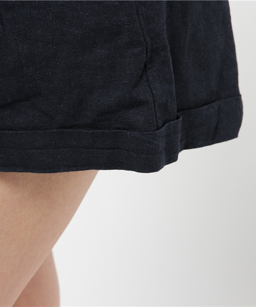 VENCEEXCHANGE（ヴァンスエクスチェンジ）の「レーヨン麻ショートパンツ（その他パンツ・レディース・ダークグリーン/ブルー/ブラウン・MEDIUM/SMALL）」の8枚目の写真