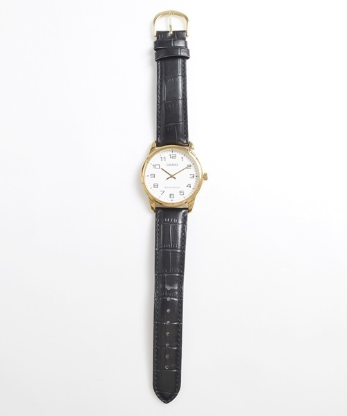 Khaju（カージュ）の「CASIO: ラウンドビッグウォッチ white◇（アナログ腕時計・レディース・ホワイト/オフホワイト・ONE SIZE）」の3枚目の写真