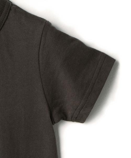 green label relaxing（グリーンレーベルリラクシング）の「【KIDS】コットンBear プリント Tシャツ◆（Tシャツ/カットソー・キッズ・ブラック/ブラウン・105cm/135cm/115cm/125cm/95cm）」の4枚目の写真