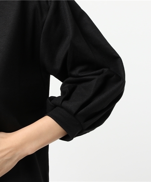 laboratory work（ラボラトリーワーク）の「TRポンチバルーン袖トップス（Tシャツ/カットソー・レディース・ボルドー/ブラック/ブラウン系その他/サックスブルー・MEDIUM）」の10枚目の写真