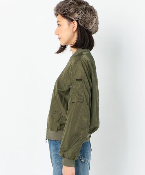 Another Edition(アナザーエディション)の「シンプルMA-1/AEBC MA-1◆(MA-1・レディース・ブラック/ベージュ/オリーブ・MEDIUM/SMALL)」の17枚目の写真