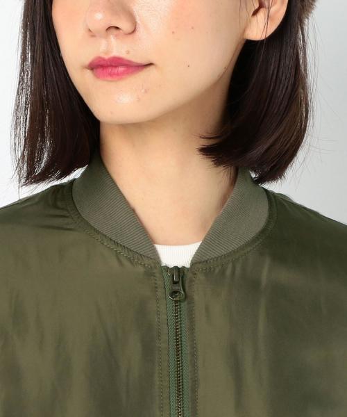 Another Edition(アナザーエディション)の「シンプルMA-1/AEBC MA-1◆(MA-1・レディース・ブラック/ベージュ/オリーブ・MEDIUM/SMALL)」の19枚目の写真