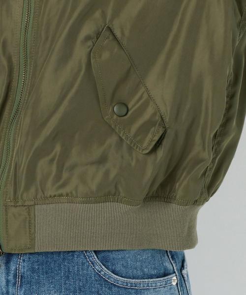 Another Edition(アナザーエディション)の「シンプルMA-1/AEBC MA-1◆(MA-1・レディース・ブラック/ベージュ/オリーブ・MEDIUM/SMALL)」の9枚目の写真