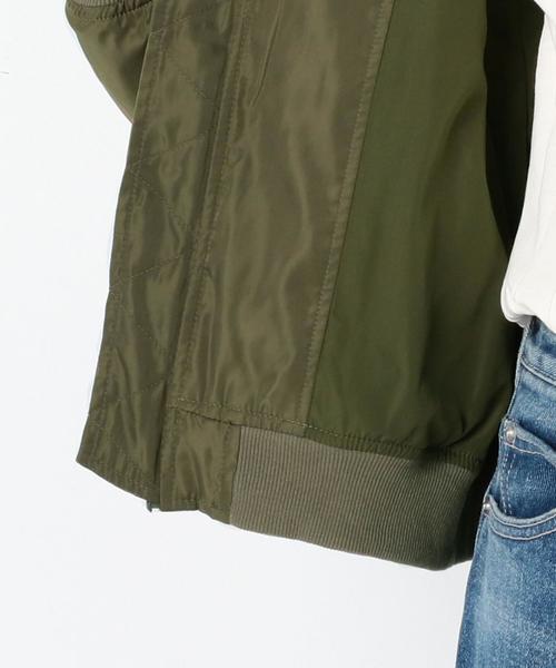 Another Edition(アナザーエディション)の「シンプルMA-1/AEBC MA-1◆(MA-1・レディース・ブラック/ベージュ/オリーブ・MEDIUM/SMALL)」の10枚目の写真