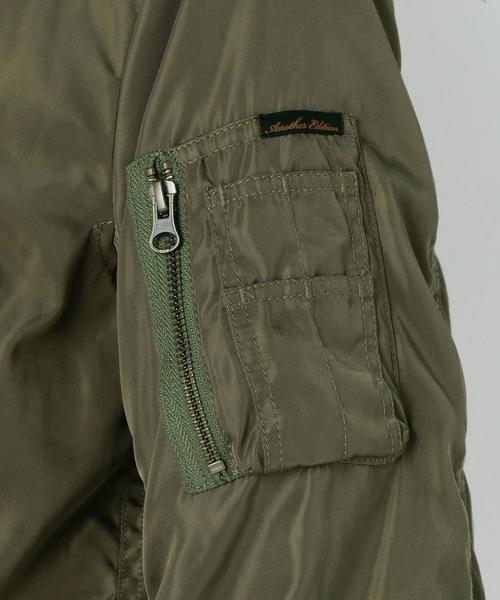 Another Edition(アナザーエディション)の「シンプルMA-1/AEBC MA-1◆(MA-1・レディース・ブラック/ベージュ/オリーブ・MEDIUM/SMALL)」の13枚目の写真