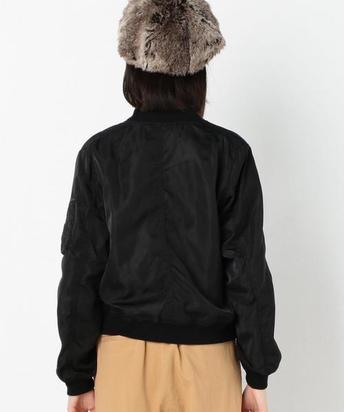 Another Edition(アナザーエディション)の「シンプルMA-1/AEBC MA-1◆(MA-1・レディース・ブラック/ベージュ/オリーブ・MEDIUM/SMALL)」の14枚目の写真