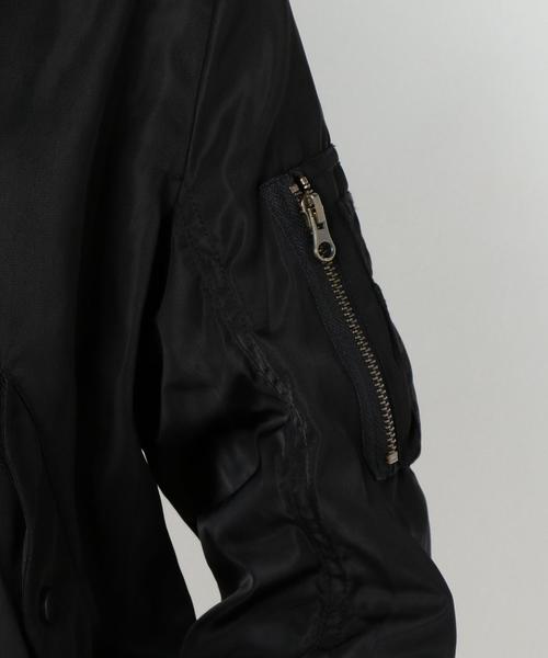 Another Edition(アナザーエディション)の「シンプルMA-1/AEBC MA-1◆(MA-1・レディース・ブラック/ベージュ/オリーブ・MEDIUM/SMALL)」の5枚目の写真