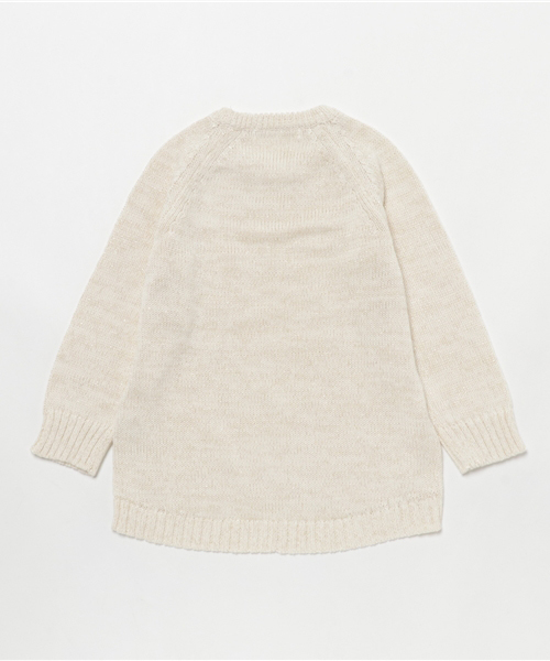 GLOBAL WORK（グローバルワーク）の「【キッズ】ラメニットチュニック長袖/727138（ニット/セーター・キッズ・ホワイト系その他・MEDIUM/LARGE/X-LARGE/SMALL）」の2枚目の写真