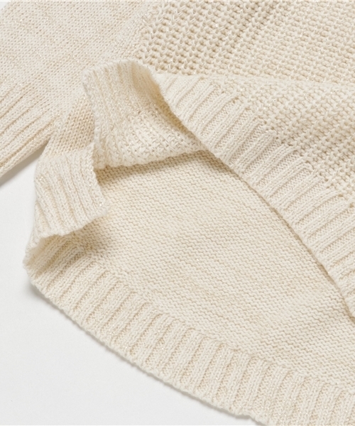 GLOBAL WORK（グローバルワーク）の「【キッズ】ラメニットチュニック長袖/727138（ニット/セーター・キッズ・ホワイト系その他・MEDIUM/LARGE/X-LARGE/SMALL）」の6枚目の写真