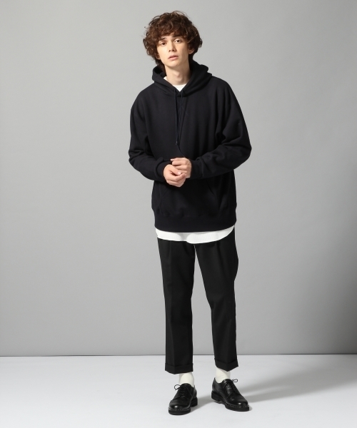 HARE（ハレ）の「ウラケプルオーバーパーカー(HARE)（パーカー・メンズ・オフホワイト/グリーン/その他1/パープル・LARGE/SMALL/MEDIUM）」の6枚目の写真