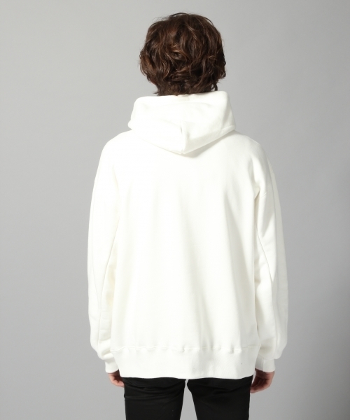 HARE（ハレ）の「ウラケプルオーバーパーカー(HARE)（パーカー・メンズ・オフホワイト/グリーン/その他1/パープル・LARGE/SMALL/MEDIUM）」の9枚目の写真