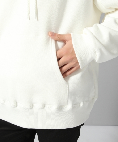 HARE（ハレ）の「ウラケプルオーバーパーカー(HARE)（パーカー・メンズ・オフホワイト/グリーン/その他1/パープル・LARGE/SMALL/MEDIUM）」の13枚目の写真