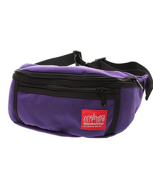 Manhattan Portage（マンハッタンポーテージ）の「Alleycat Waist Bag  -アーレイキャットウエストバッグ-（ボディバッグ/ウエストポーチ・メンズ・ブラック/パープル/レッド/ネイビー・X-SMALL）」の3枚目の写真