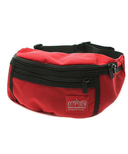 Manhattan Portage（マンハッタンポーテージ）の「Alleycat Waist Bag  -アーレイキャットウエストバッグ-（ボディバッグ/ウエストポーチ・メンズ・ブラック/パープル/レッド/ネイビー・X-SMALL）」の4枚目の写真