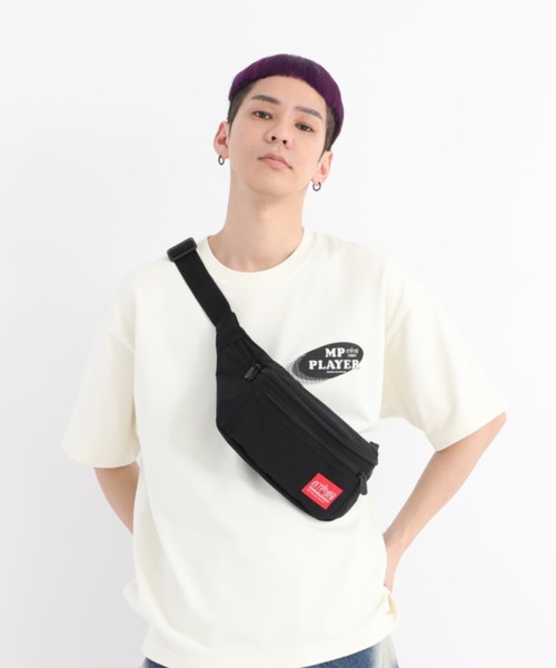 Manhattan Portage（マンハッタンポーテージ）の「Alleycat Waist Bag  -アーレイキャットウエストバッグ-（ボディバッグ/ウエストポーチ・メンズ・ブラック/パープル/レッド/ネイビー・X-SMALL）」の18枚目の写真
