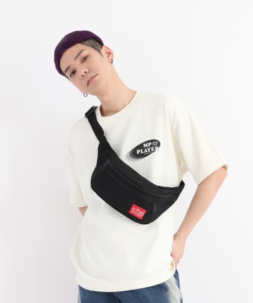 Manhattan Portage（マンハッタンポーテージ）の「Alleycat Waist Bag  -アーレイキャットウエストバッグ-（ボディバッグ/ウエストポーチ・メンズ・ブラック/パープル/レッド/ネイビー・X-SMALL）」の19枚目の写真