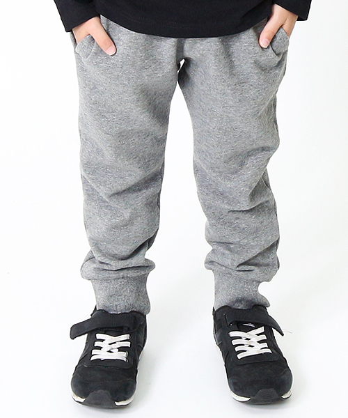 devirock（デビロック）の「【旧モデル】裏毛スウェット裾リブパンツ スウェットパンツ（その他パンツ・キッズ・ブラック/杢グレー/ネイビー/ブルー系その他/カーキ/ブルー/カモフラージュ/ブラック系その他/グレー系その他/グリーン系その他・150cm/160cm/130cm/100cm/140cm/110cm/120cm）」の3枚目の写真