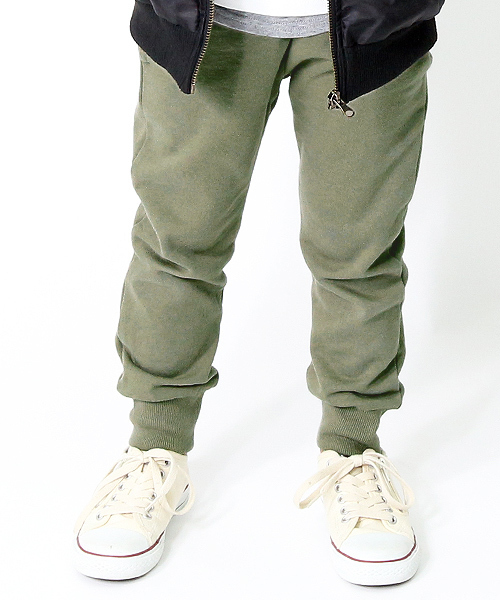 devirock（デビロック）の「【旧モデル】裏毛スウェット裾リブパンツ スウェットパンツ（その他パンツ・キッズ・ブラック/杢グレー/ネイビー/ブルー系その他/カーキ/ブルー/カモフラージュ/ブラック系その他/グレー系その他/グリーン系その他・150cm/160cm/130cm/100cm/140cm/110cm/120cm）」の5枚目の写真