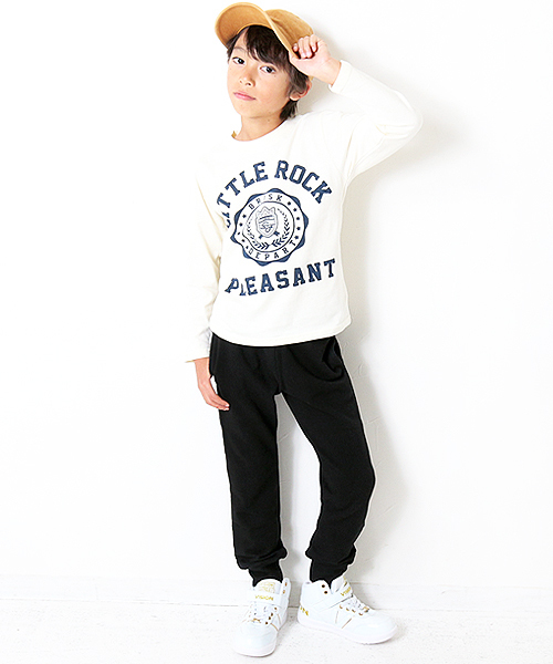 devirock（デビロック）の「【旧モデル】裏毛スウェット裾リブパンツ スウェットパンツ（その他パンツ・キッズ・ブラック/杢グレー/ネイビー/ブルー系その他/カーキ/ブルー/カモフラージュ/ブラック系その他/グレー系その他/グリーン系その他・150cm/160cm/130cm/100cm/140cm/110cm/120cm）」の11枚目の写真