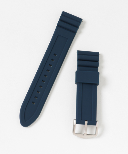 FOSSIL（フォッシル）の「フォッシル 腕時計ベルト メンズ  シリコン S221302（アナログ腕時計・メンズ・ダークブルー・FREE）」の3枚目の写真