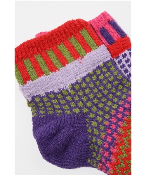 BEAMS PLUS（ビームスプラス）の「SOLMATE / アンクルソックス（ソックス/靴下・メンズ・ピンク/ラベンダー・SMALL/MEDIUM）」の3枚目の写真
