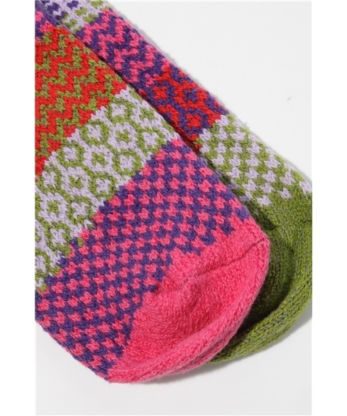 BEAMS PLUS（ビームスプラス）の「SOLMATE / アンクルソックス（ソックス/靴下・メンズ・ピンク/ラベンダー・SMALL/MEDIUM）」の4枚目の写真