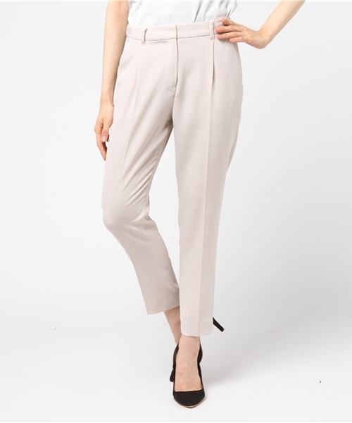 NATURAL BEAUTY BASIC（ナチュラルビューティーベーシック）の「ドビーセットアップパンツ【セットアップ対応商品】（その他パンツ・レディース・ベージュ/ネイビー/ダークベージュ・MEDIUM/SMALL/LARGE）」の15枚目の写真