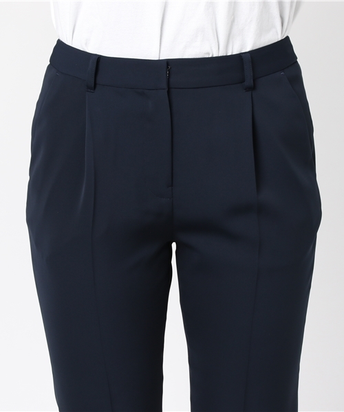 NATURAL BEAUTY BASIC（ナチュラルビューティーベーシック）の「ドビーセットアップパンツ【セットアップ対応商品】（その他パンツ・レディース・ベージュ/ネイビー/ダークベージュ・MEDIUM/SMALL/LARGE）」の7枚目の写真