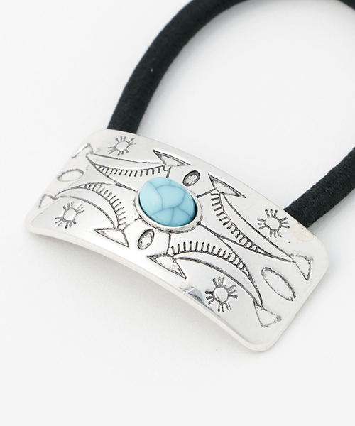 lala Born（ララボーン）の「【lalaBorn/ララボーン】コンチョヘアゴム（ヘアゴム・レディース・シルバー系その他4/シルバー系その他3/シルバー系その他2/シルバー系その他・FREE）」の6枚目の写真