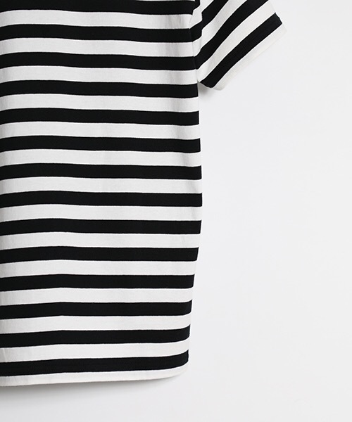 NUMBER (N)INE DENIM Tシャツ　白黒　ボーダー　カットソー NUMBER (N)INE DENIM Tシャツ 白黒 ボーダー カットソー NUMBER (N)INE