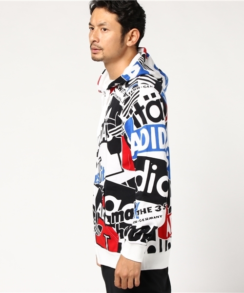 adidas（アディダス）の「オリジナルス パーカー [AOP LOUD
