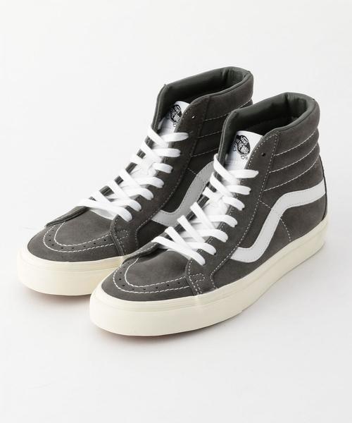 VANS（バンズ）の「＜VANS（バンズ）＞SK8-HI スエードスニーカー ◆（スニーカー・レディース・ダークグレー/オレンジ系その他・6h/5/6/5h/4h）」の9枚目の写真