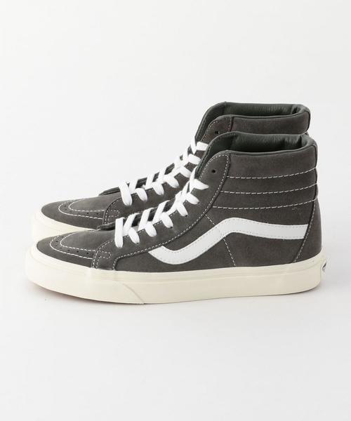 VANS（バンズ）の「＜VANS（バンズ）＞SK8-HI スエードスニーカー ◆（スニーカー・レディース・ダークグレー/オレンジ系その他・6h/5/6/5h/4h）」の10枚目の写真