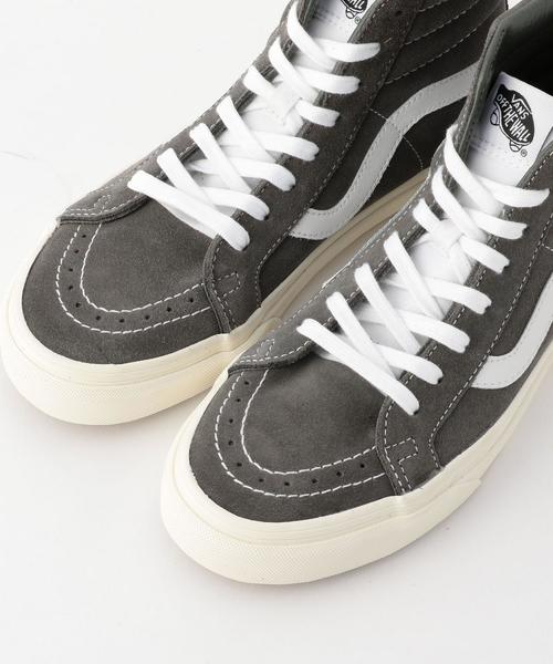VANS（バンズ）の「＜VANS（バンズ）＞SK8-HI スエードスニーカー ◆（スニーカー・レディース・ダークグレー/オレンジ系その他・6h/5/6/5h/4h）」の4枚目の写真