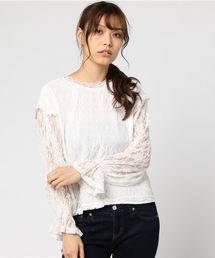 natural couture | ちびハイネックレースプルオーバー(シャツ/ブラウス)