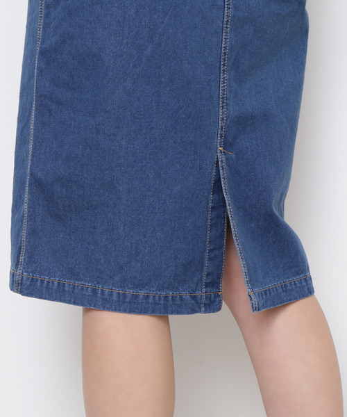 N.（N. Natural Beauty Basic）（エヌエヌナチュラルビューティーベーシック）の「◆リボン付デニムタイトスカート（デニムスカート・レディース・ブルー/ネイビー・SMALL/MEDIUM）」の17枚目の写真
