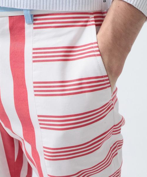 koe×THOM BROWNE（コエトムブラウン）の「[koe×THOM BROWNE]MENS SHORTS（その他パンツ・メンズ・キャメル/ストライプ・LARGE/MEDIUM/SMALL）」の14枚目の写真